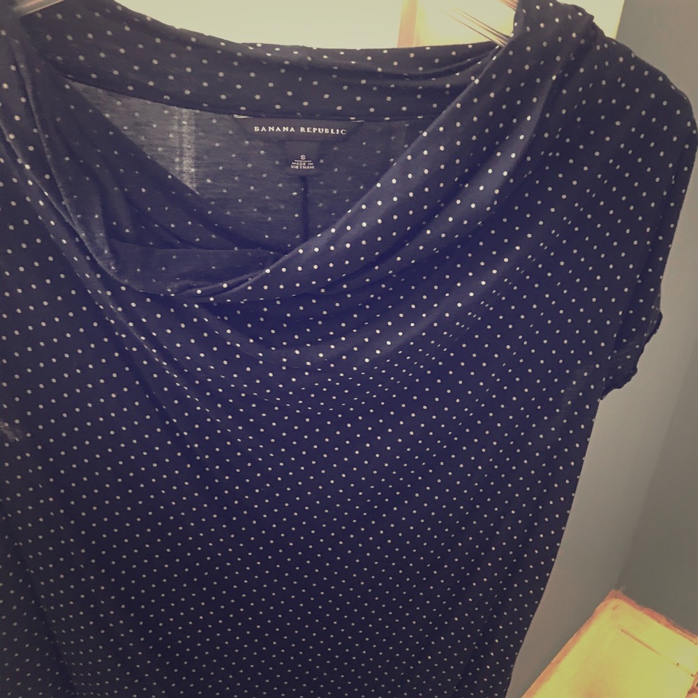 Cowl neck shirt